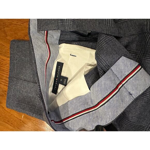 Tommy Hilfiger Boys size 12 dress pants Blue grey plaid NWT - Picture 5 of 6